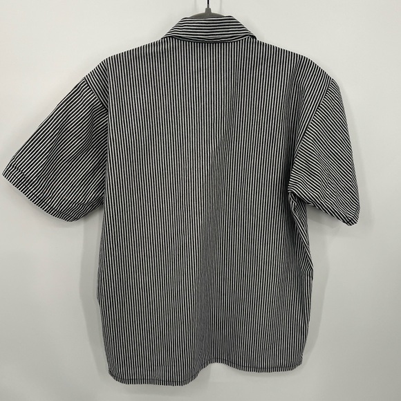Ben Davis 1/2 zip stripe shirt - Picture 2 of 8